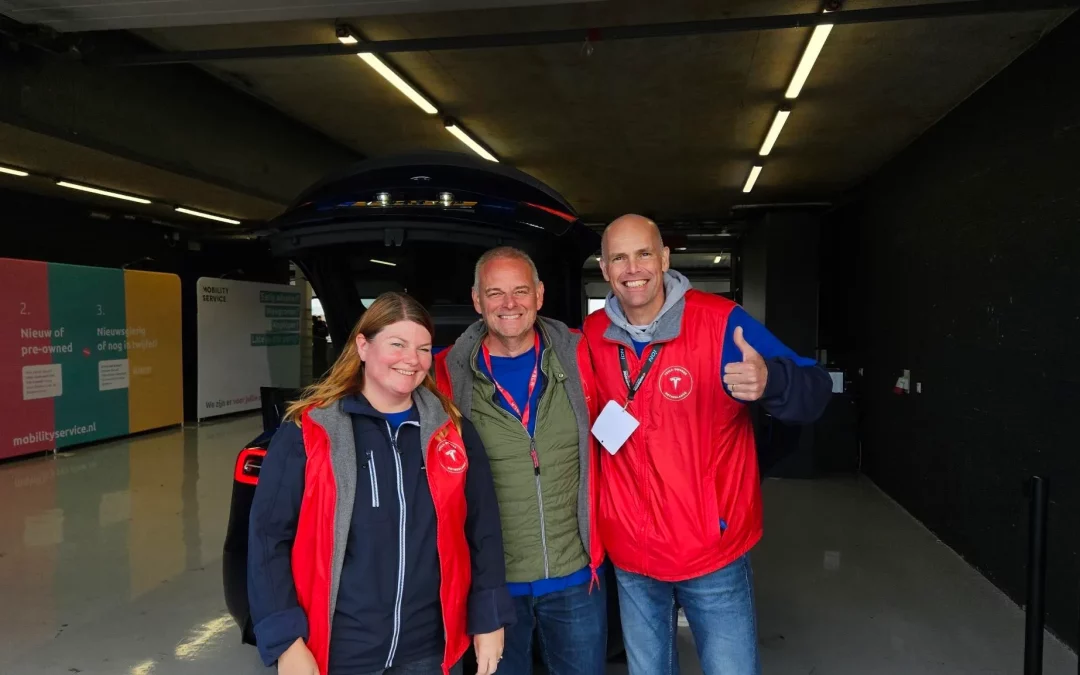 TOCNL hielp weer mee op de EV Experience in Zandvoort