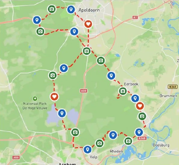 Routekaartje