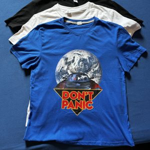 SpaceX T-Shirt Don't Panic
